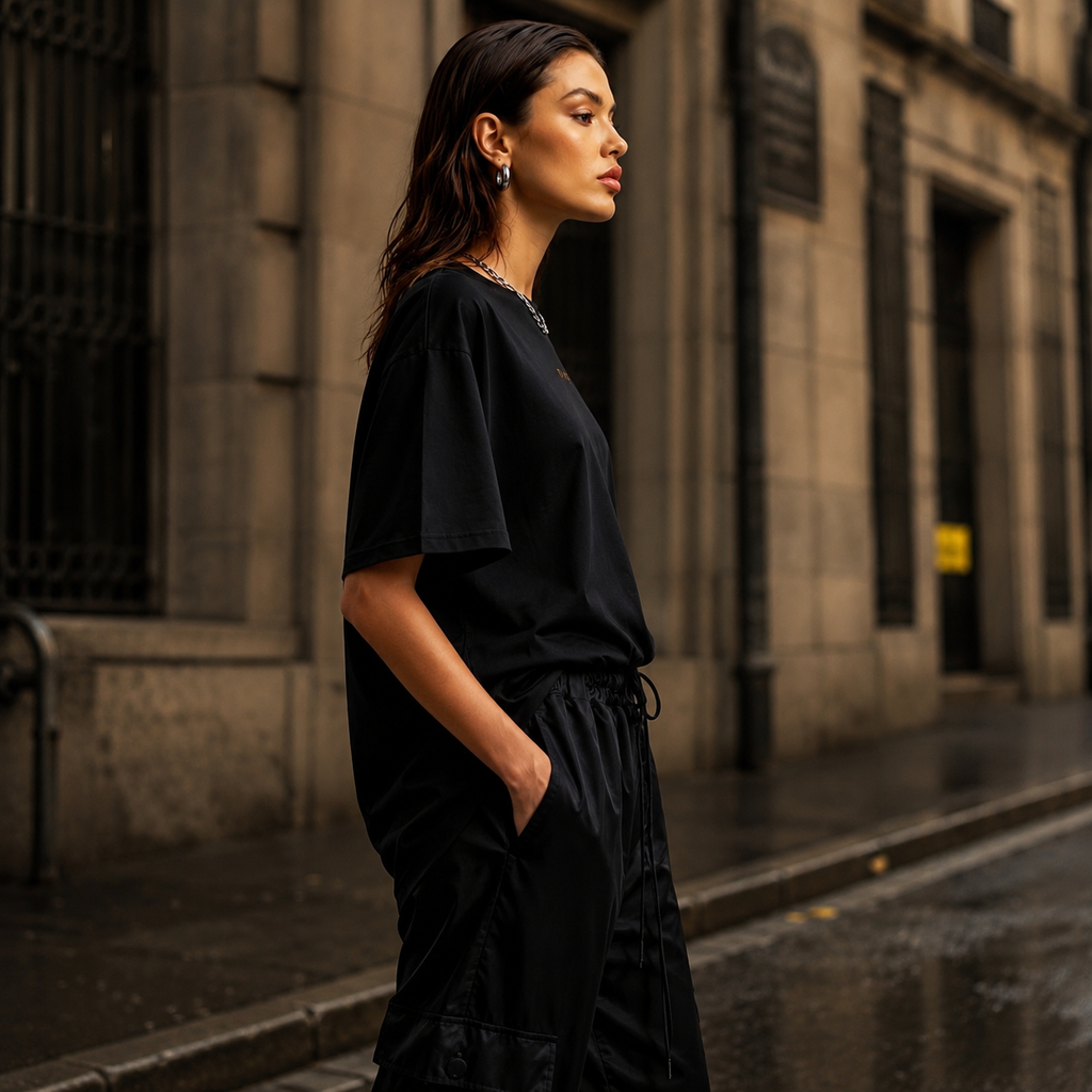 TU FE | PURO  Silk-Touch Oversized T-Shirt