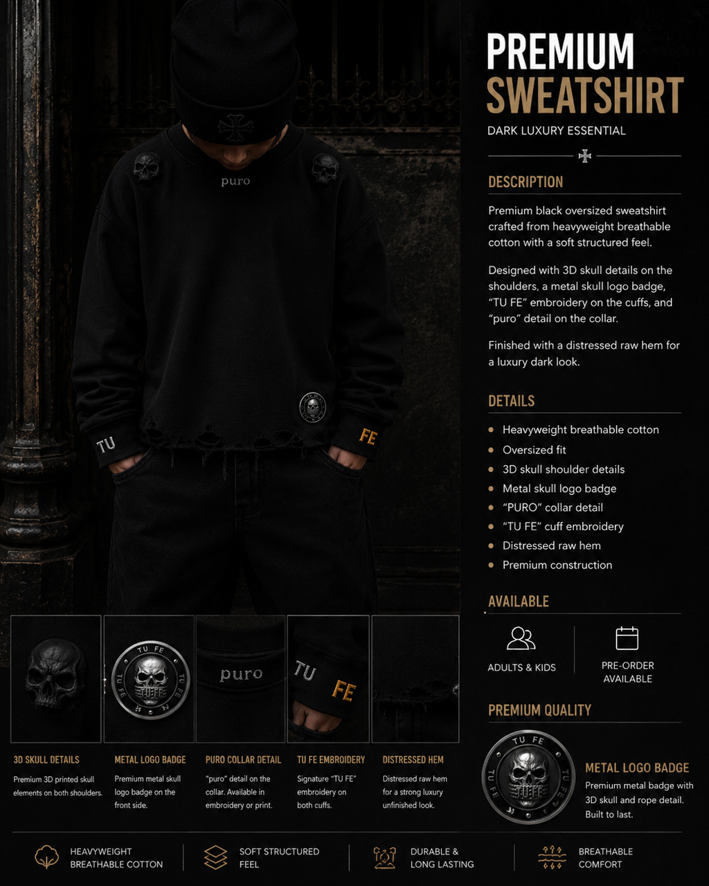 TU FE - PREMIUM SWEATSHIRT