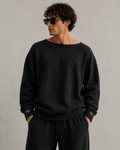 TU FE | Premium Oversized Sweatshirt – Black