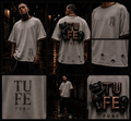 TU FE | PURO — Premium Oversized Distressed T-Shirt