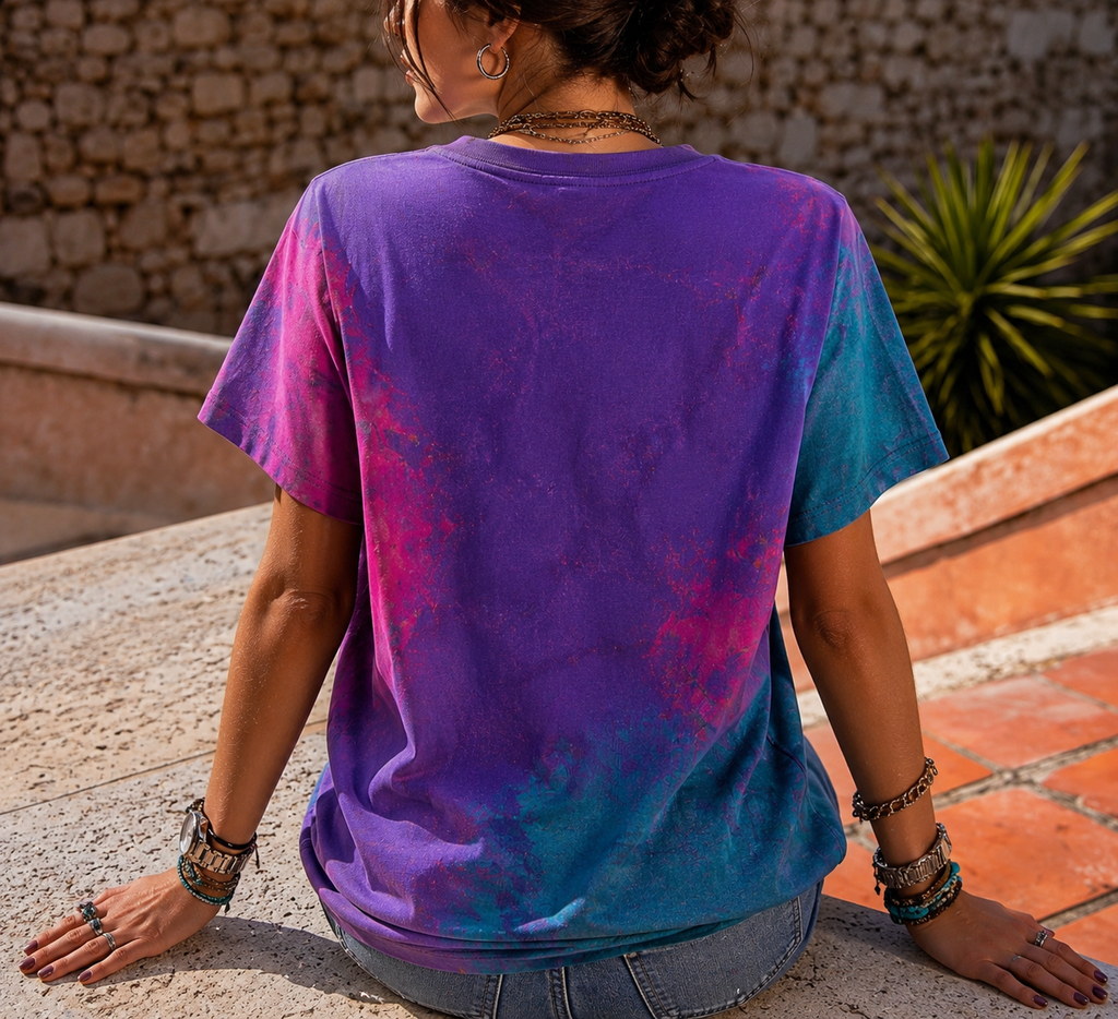 Purple Skull Graphic T-Shirt – Women | TU FE