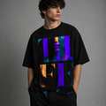 TU FE Oversized Graphic T-Shirt – Black Edition