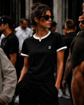 TU FE Signature Luxury T-Shirt – Black / White