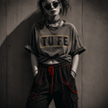 TU FE | PURO Vintage Washed Oversized T-Shirt