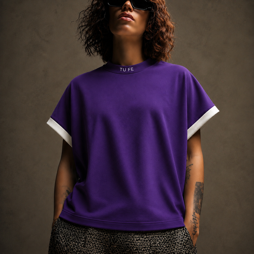 TU FE  Signature Tee – Violet