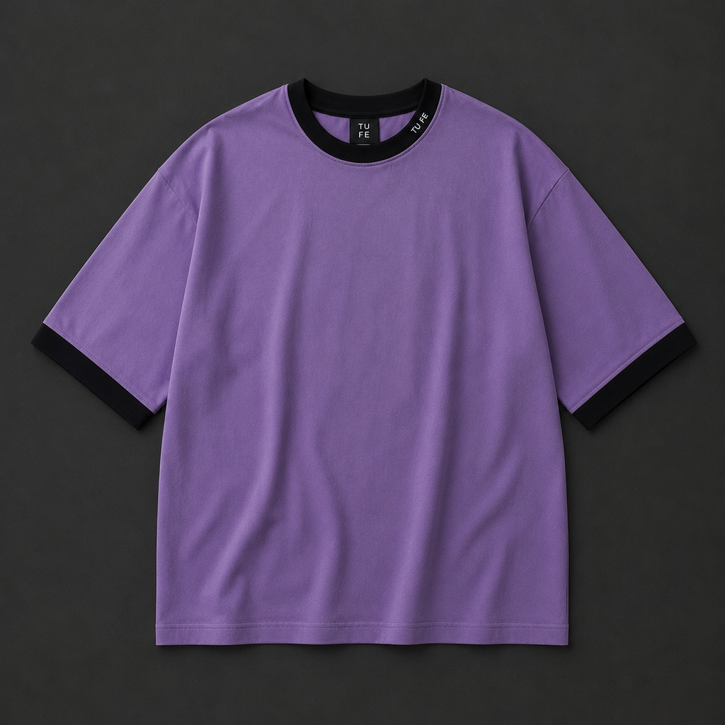 Premium Oversized T-Shirt – Soft Violet