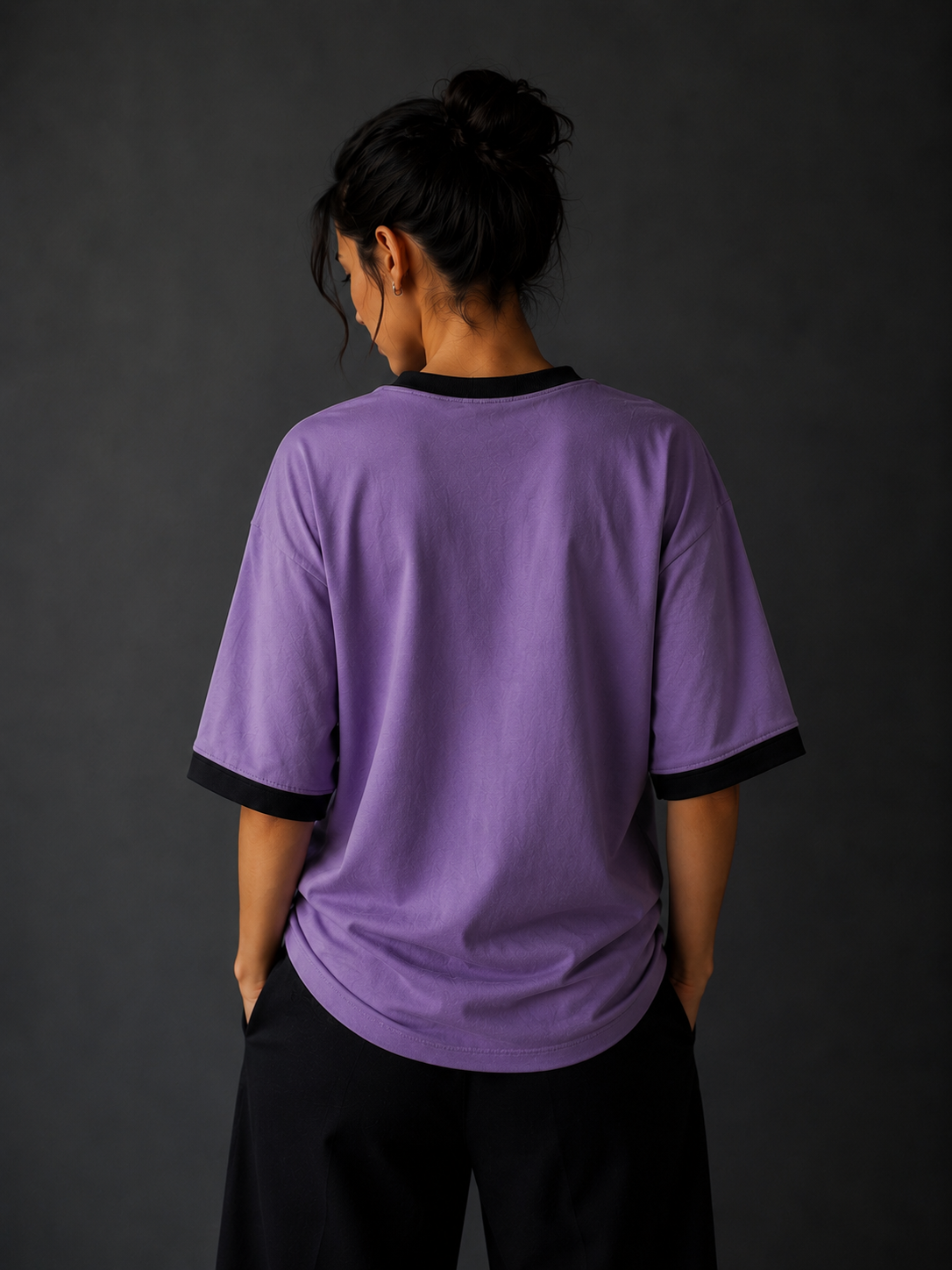 Premium Oversized T-Shirt – Soft Violet