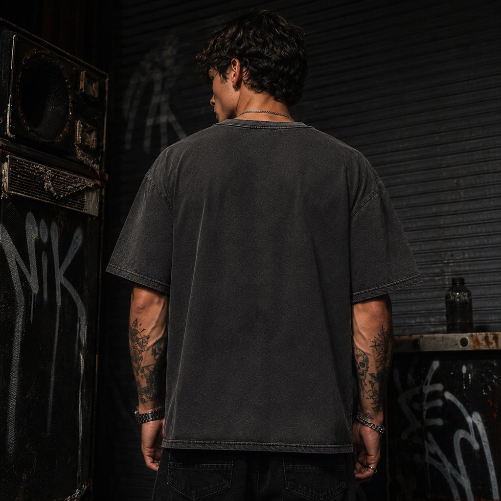 TU FE | Skull Oversized  T-Shirt