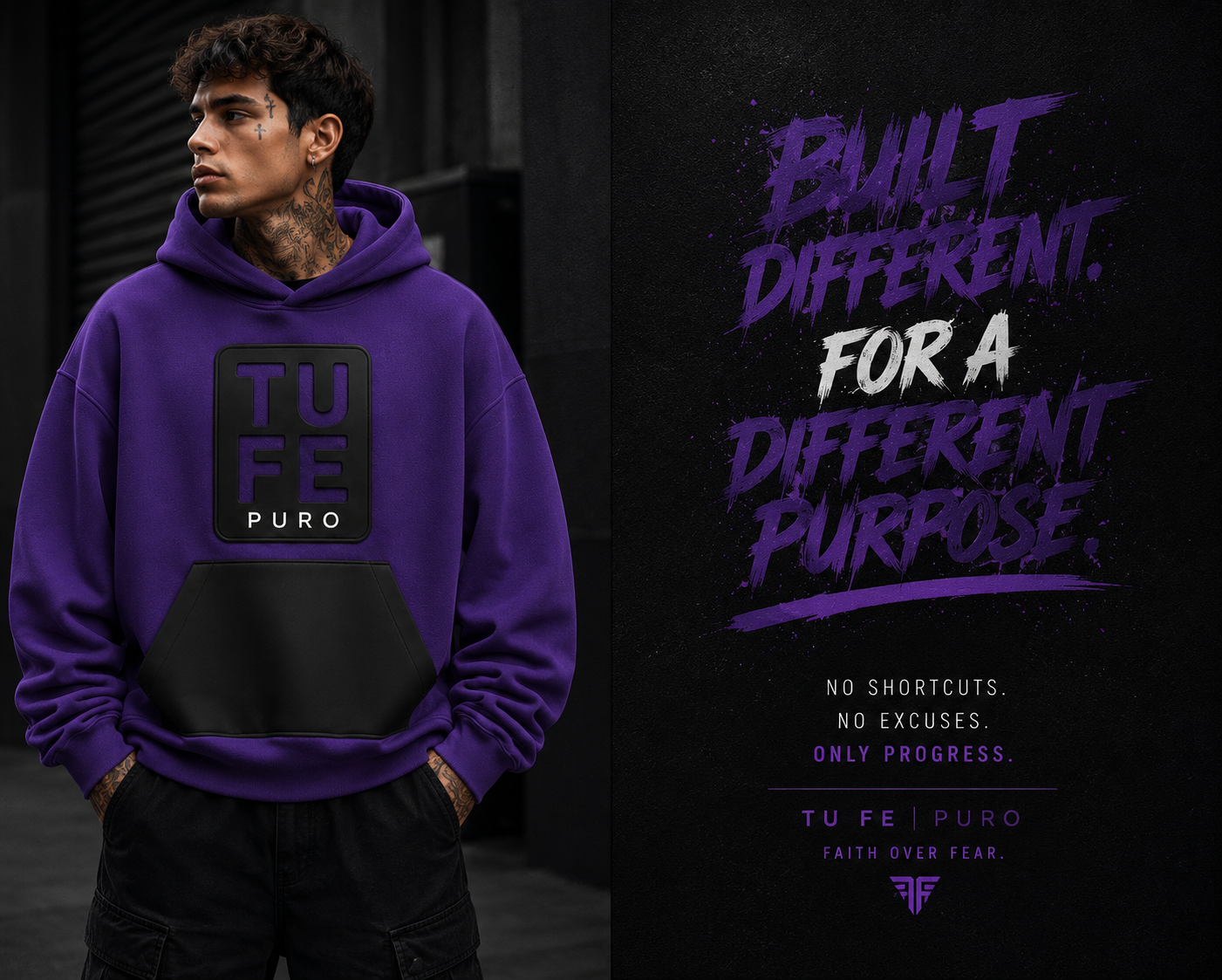 TU FE | PURO Premium Oversized Hoodie