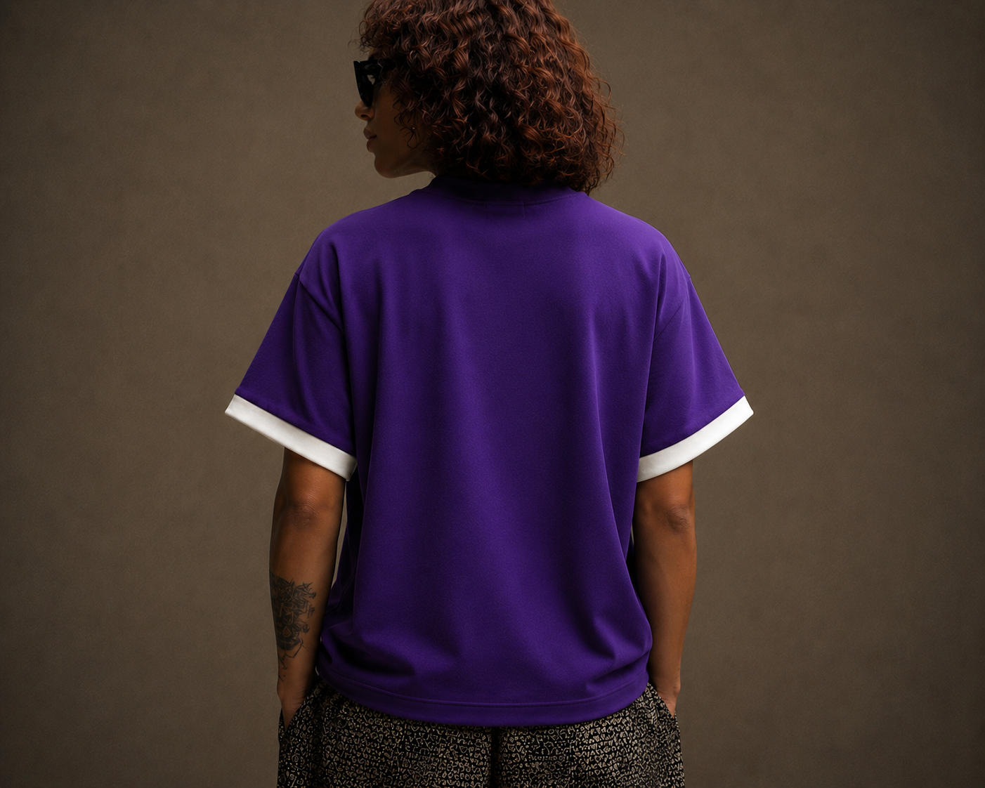 TU FE  Signature Tee – Violet