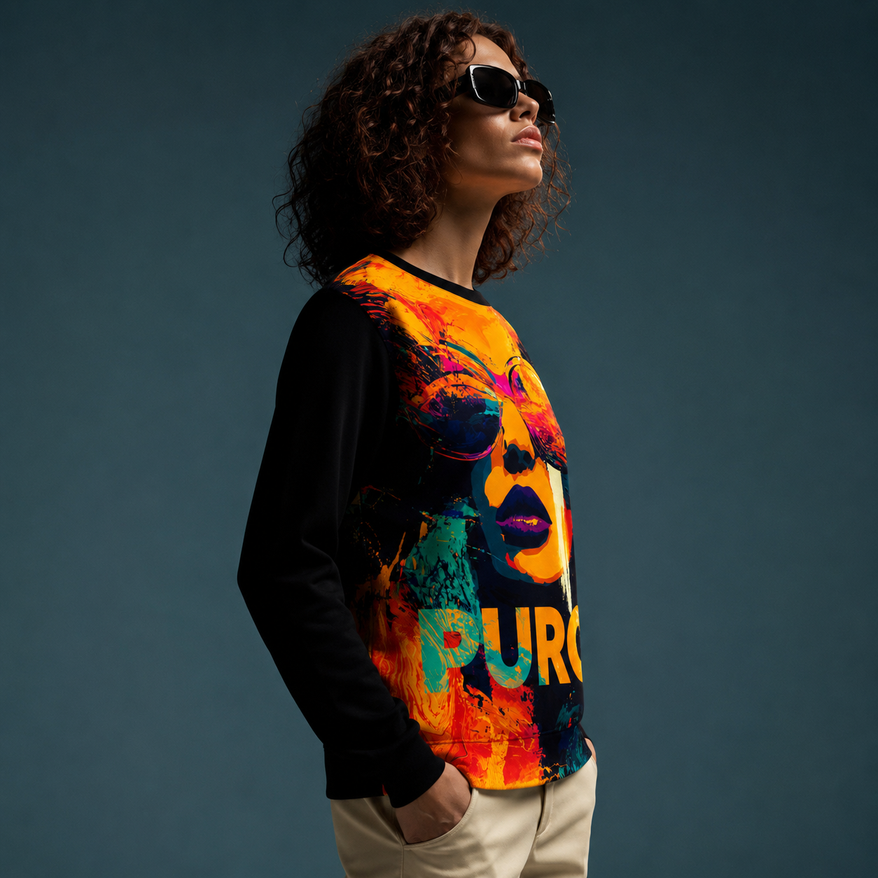PURO Premium Luxury Art Sweatshirt