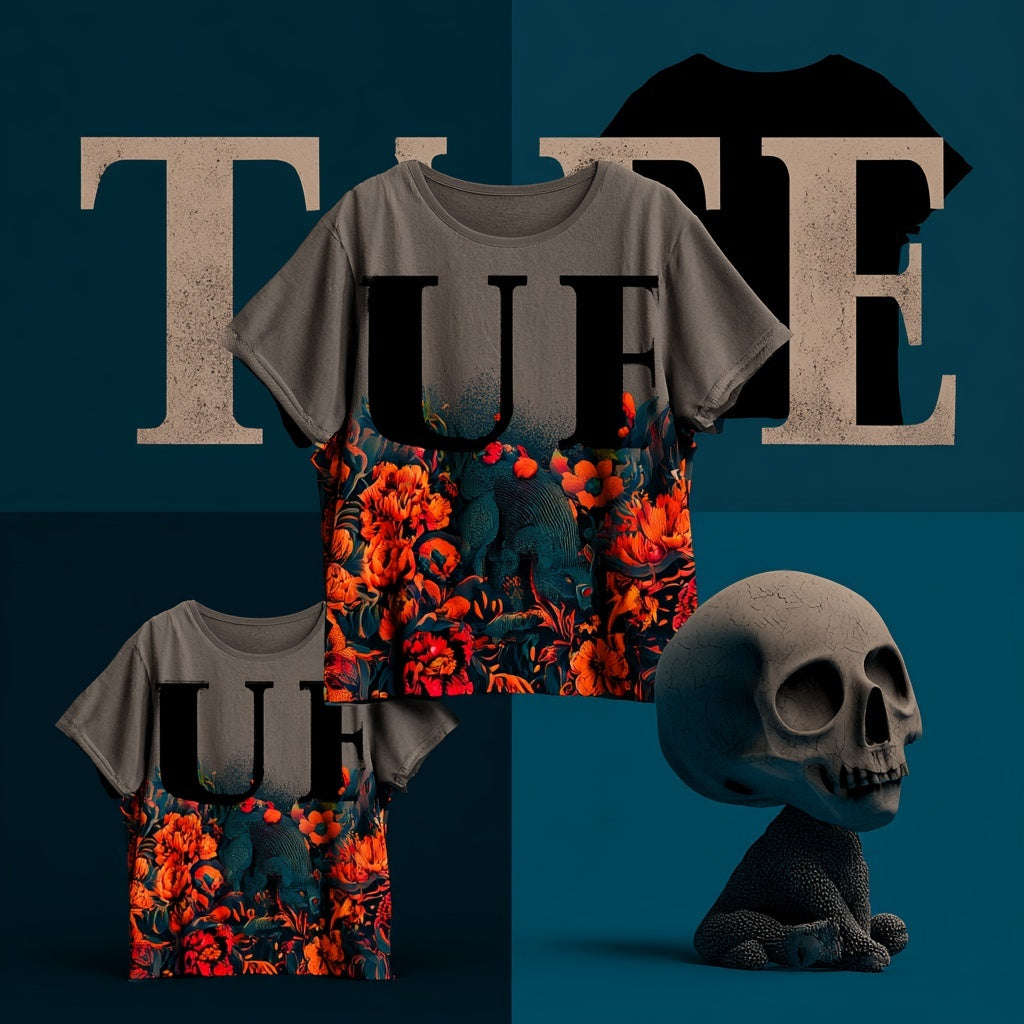 TU FE Vintage Oversized  T-Shirt