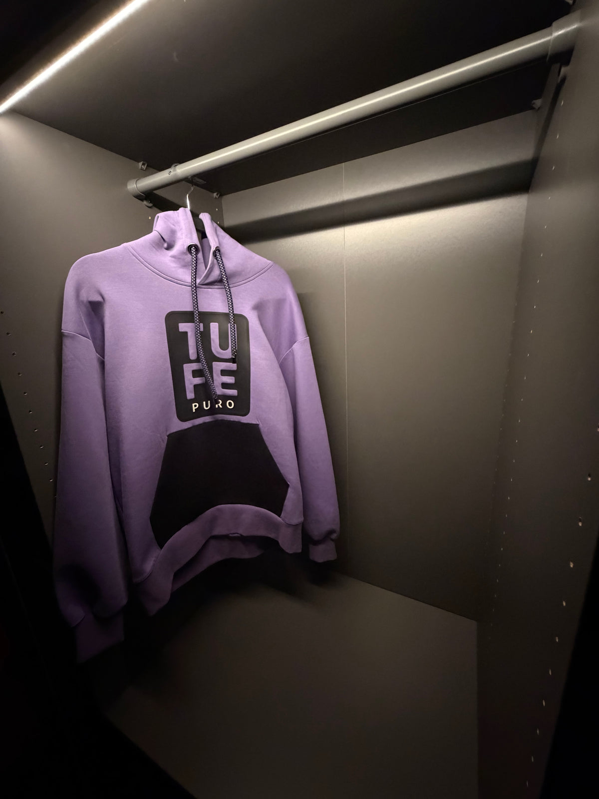 Heavyweight Oversized Hoodie – Lavender | TU FE PURO
